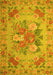 Medallion Yellow French Rug, tr933yw