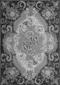 Medallion Gray French Rug, tr934gry