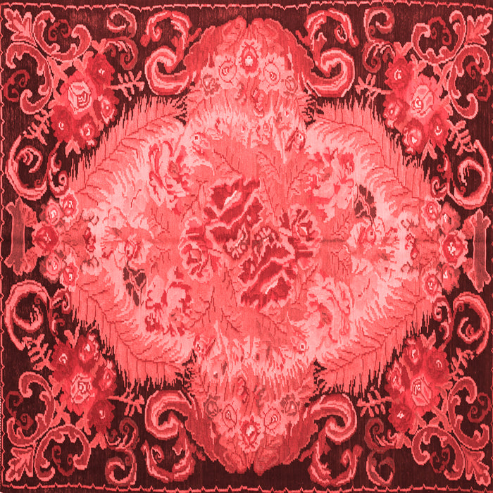 Medallion Red French Rug, tr934red