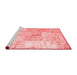 Transitional Red Washable Rugs