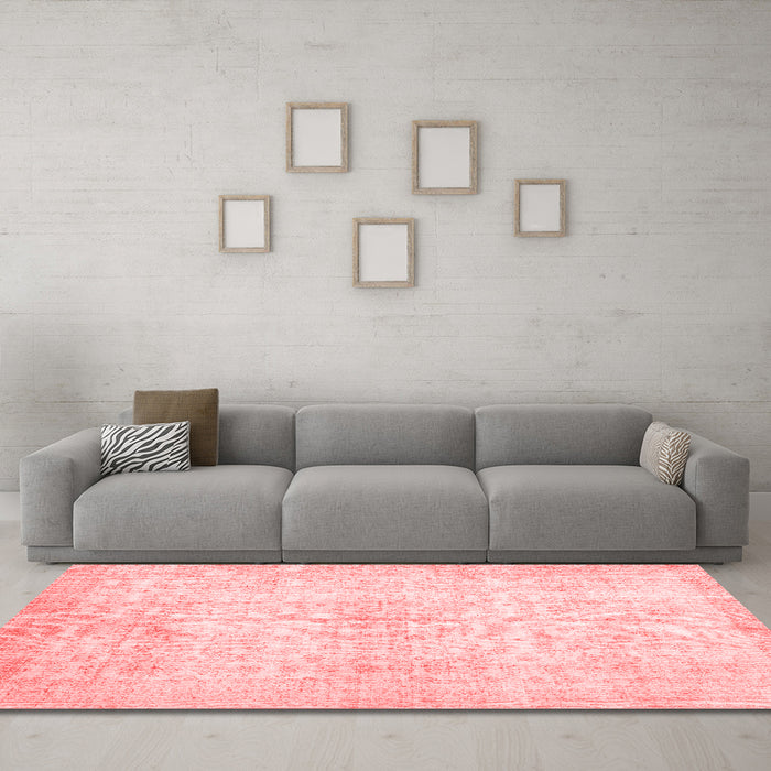 Traditional Red Washable Rugs