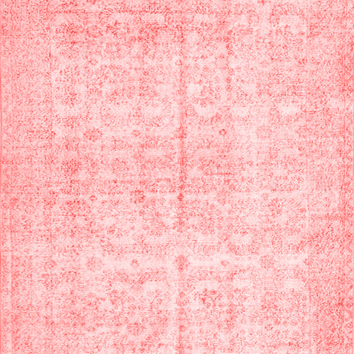Machine Washable Persian Red Traditional Rug, wshtr936red