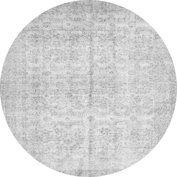 Machine Washable Persian Gray Traditional Rug, wshtr936gry