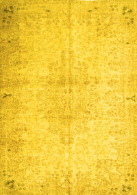 Persian Yellow Traditional Rug, tr937yw