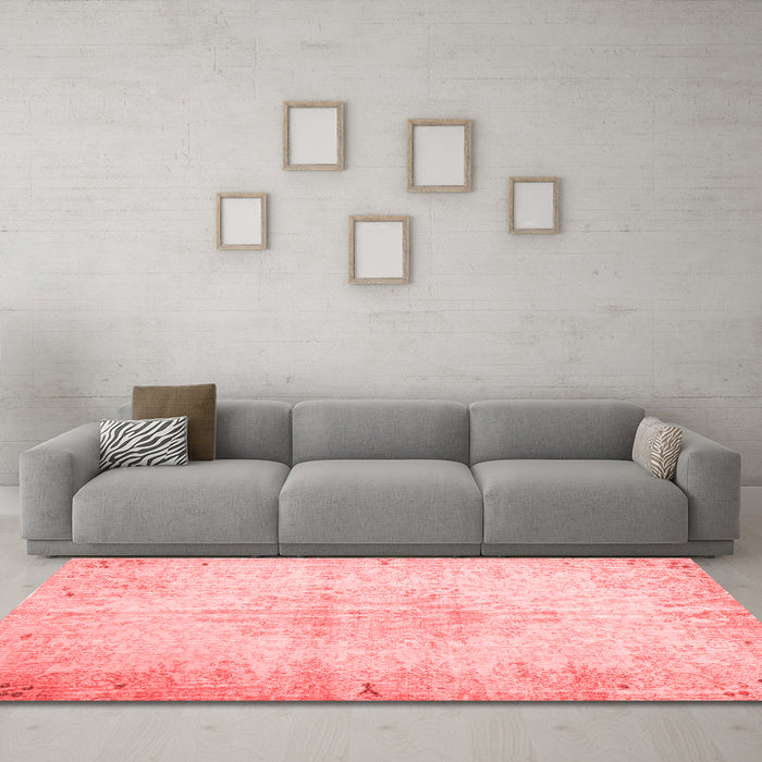 Traditional Red Washable Rugs