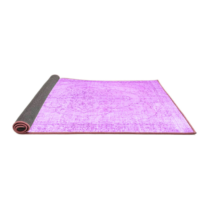 Sideview of Persian Purple Traditional Rug, tr938pur