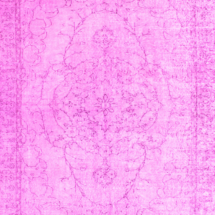 Machine Washable Persian Pink Traditional Rug, wshtr938pnk