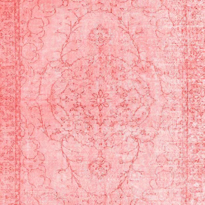 Machine Washable Persian Red Traditional Rug, wshtr938red