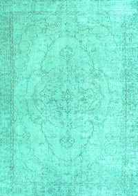 Persian Turquoise Traditional Rug, tr938turq