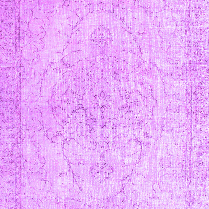 Machine Washable Persian Purple Traditional Area Rugs, wshtr938pur