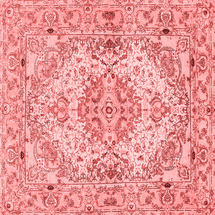 Machine Washable Persian Red Traditional Rug, wshtr939red