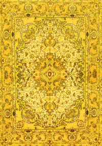 Persian Yellow Traditional Rug, tr939yw