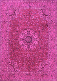 Medallion Pink Traditional Rug, tr93pnk