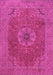 Medallion Pink Traditional Rug, tr93pnk