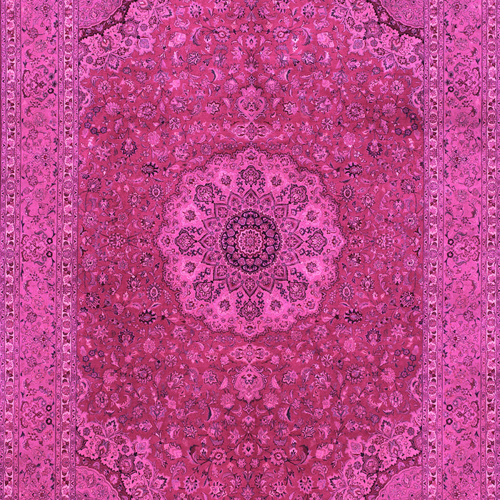 Medallion Pink Traditional Rug, tr93pnk