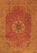 Medallion Orange Traditional Rug, tr93org