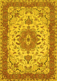 Persian Yellow Traditional Rug, tr940yw