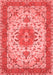 Persian Red Traditional Area Rugs