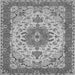 Serging Thickness of Persian Gray Traditional Rug, tr940gry