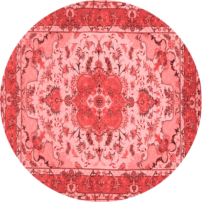 Machine Washable Persian Red Traditional Rug, wshtr940red