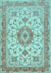 Persian Light Blue Traditional Rug, tr941lblu