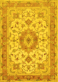 Persian Yellow Traditional Rug, tr941yw