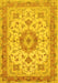 Persian Yellow Traditional Rug, tr941yw