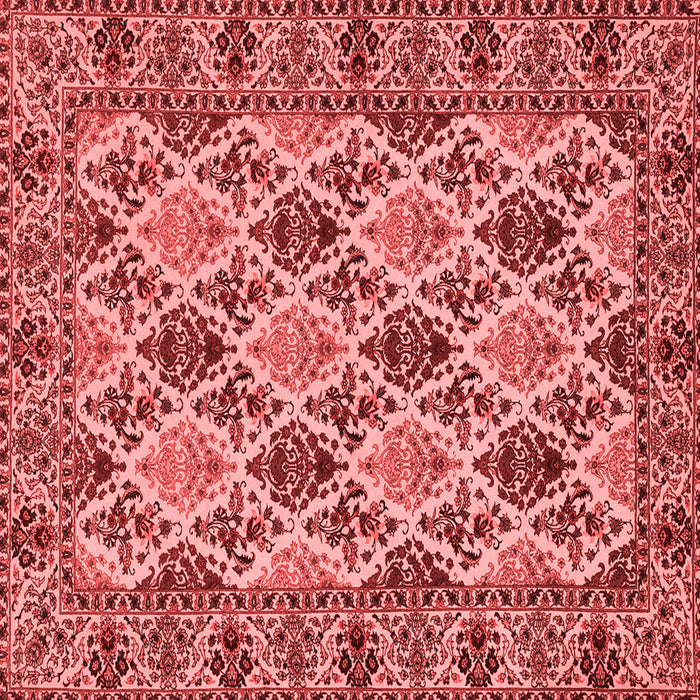 Machine Washable Persian Red Traditional Rug, wshtr942red