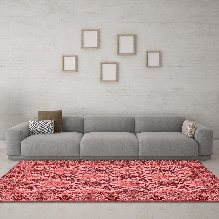 Traditional Red Washable Rugs