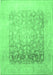 Persian Emerald Green Traditional Rug, tr944emgrn