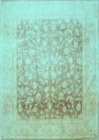 Persian Light Blue Traditional Rug, tr944lblu