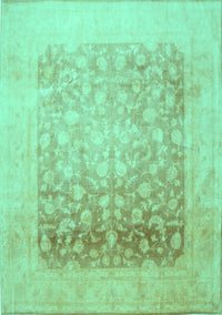 Persian Turquoise Traditional Rug, tr944turq