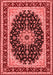 Medallion Red Traditional Area Rugs