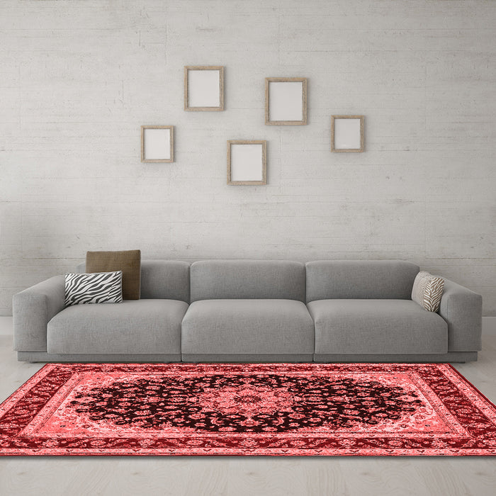 Traditional Red Washable Rugs