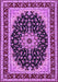 Medallion Purple Traditional Rug, tr945pur