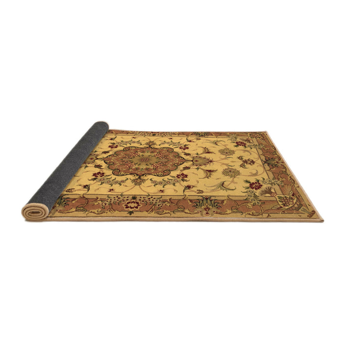 Sideview of Persian Brown Traditional Rug, tr946brn