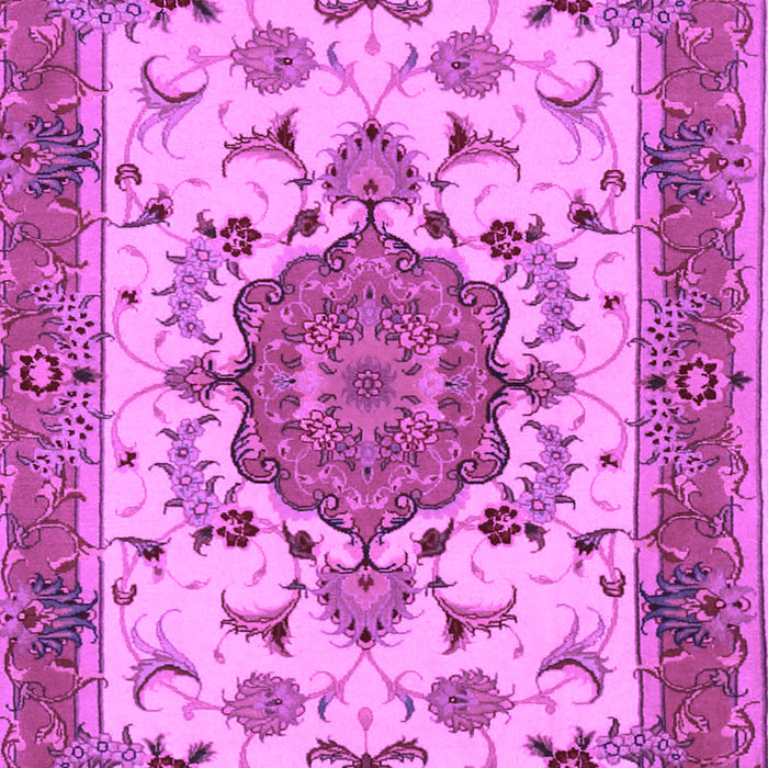 Machine Washable Persian Purple Traditional Area Rugs, wshtr946pur
