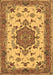 Machine Washable Persian Brown Traditional Rug, wshtr946brn