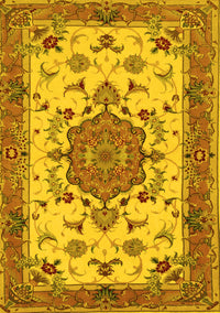 Persian Yellow Traditional Rug, tr946yw
