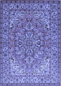 Persian Blue Traditional Rug, tr947blu