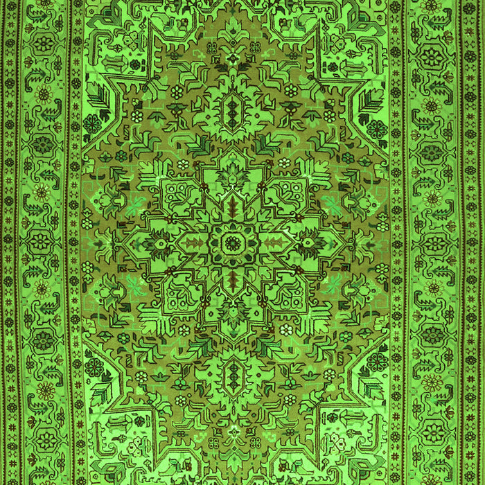 Persian Green Traditional Rug, tr947grn