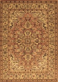 Persian Brown Traditional Rug, tr947brn