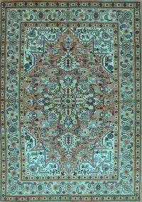 Persian Light Blue Traditional Rug, tr947lblu
