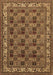 Persian Brown Traditional Rug, tr948brn