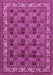 Machine Washable Persian Pink Traditional Rug, wshtr948pnk