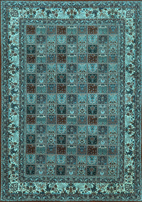 Persian Light Blue Traditional Rug, tr948lblu