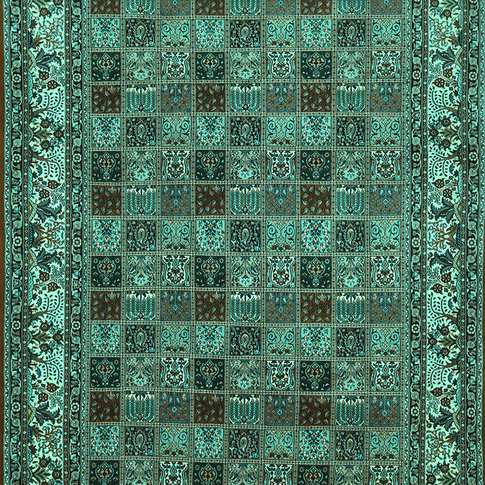 Persian Turquoise Traditional Rug, tr948turq