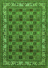 Persian Green Traditional Rug, tr948grn