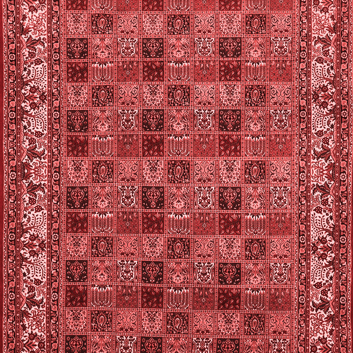 Machine Washable Persian Red Traditional Rug, wshtr948red