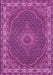 Medallion Pink Traditional Rug, tr949pnk